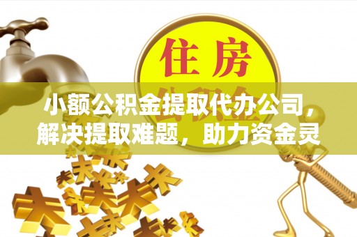 新营小额公积金提取代办公司，解决提取难题，助力资金灵活使用