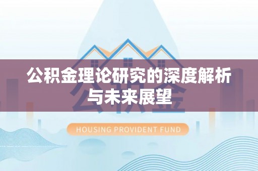 新营公积金理论研究的深度解析与未来展望