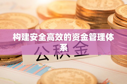 新营构建安全高效的资金管理体系