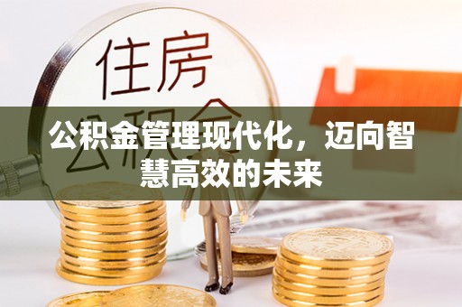 新营公积金管理现代化，迈向智慧高效的未来