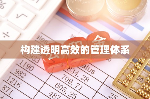 新营构建透明高效的管理体系