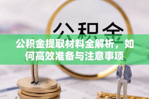 新营公积金提取材料全解析，如何高效准备与注意事项