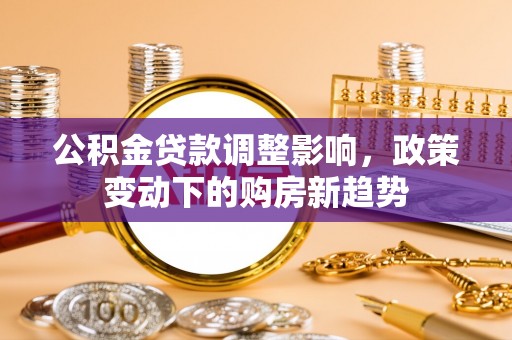 新营公积金贷款调整影响，政策变动下的购房新趋势