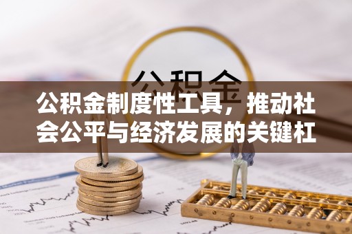 新营公积金制度性工具，推动社会公平与经济发展的关键杠杆