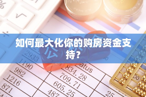 新营如何最大化你的购房资金支持？